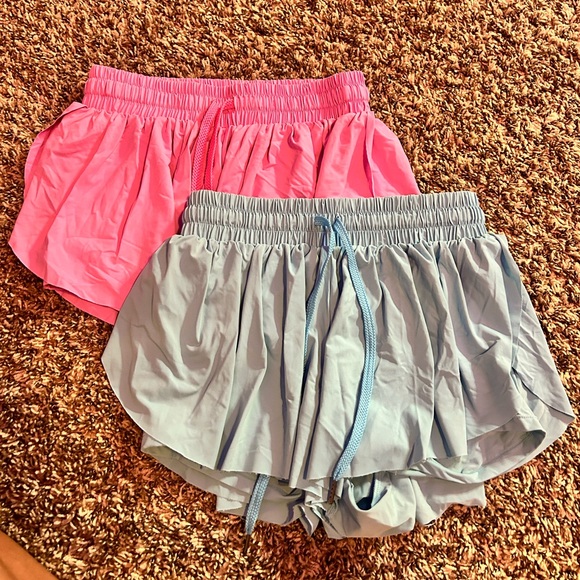 Amazon Pants - 2-in-1 Running Shorts (both pairs)